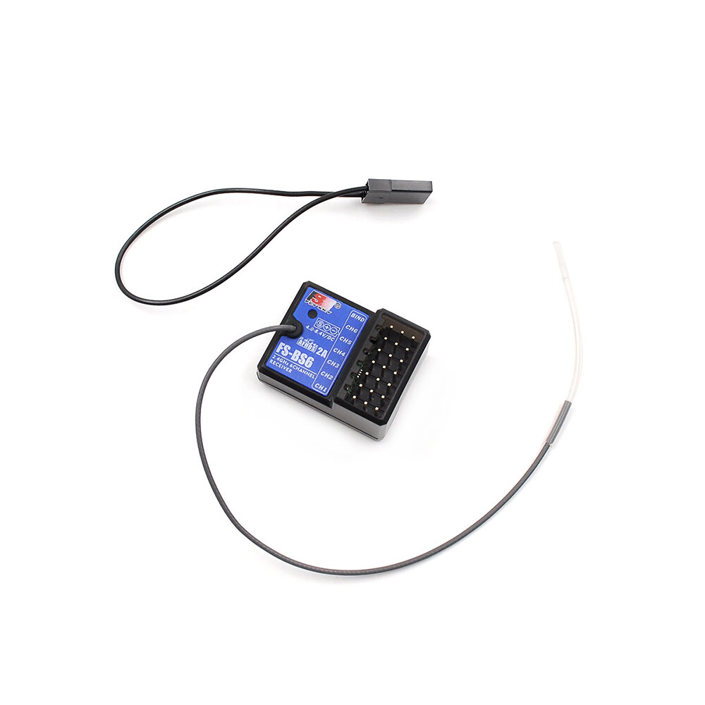 4pcs FlySky FS-BS6 Receiver 2.4Ghz 6CH For FS-GT5 FS-IT4S Transmitter RC Boat US