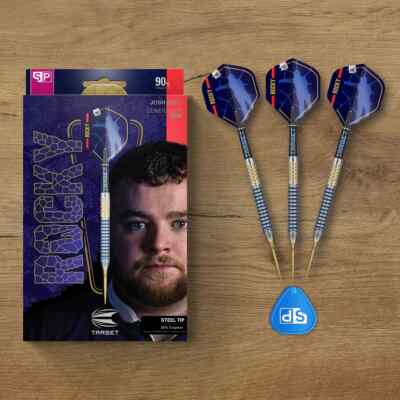 Target Josh Rock Gen 1 Swiss Point Steel Tip Darts 90% Tungsten