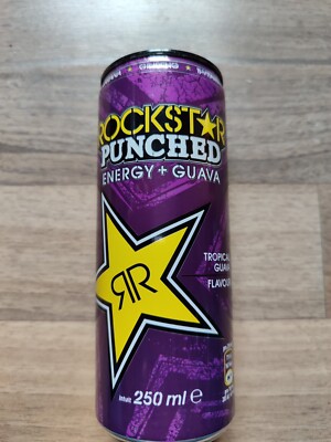 Rockstar Punched Tropical Guava FULL Can 250ml Voll Energy Drink Dose RR GER Old