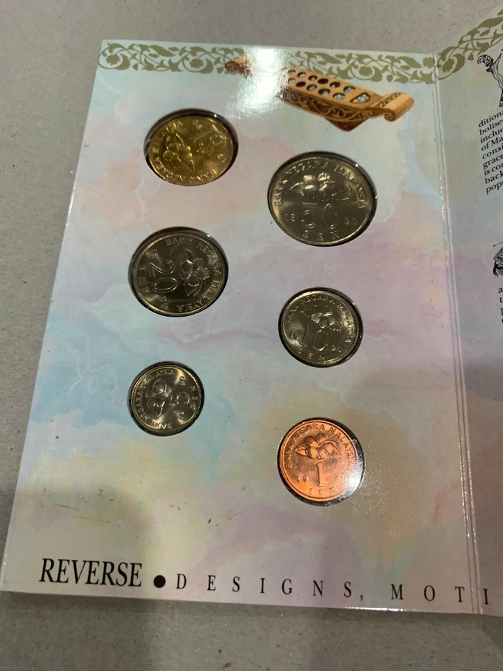 Malaysia  1990 coins ( english version) - Image 3 of 4