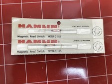 Lot of 2 Hamlin Inc Magnetic Reed Switches MTTR-2-185 NOS