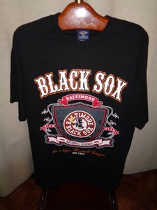 baltimore black sox shirt