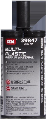 39847 Multi Plastic Repair Material - 7 Oz.