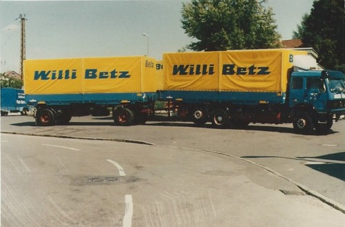 MERCEDES-BENZ NG 2236 "Willi Betz" (Germania 1982) - Camion D'epoca 1/43 + FAS - Photo 8/8