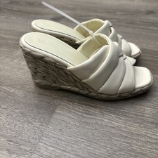 Vince Gilian Wedge Sandals Womens 6.5 Espadri...