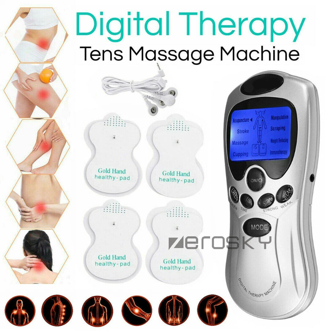 ElectroMuscle Stimulater Pulse Therapy Shock TENS Massager Machine