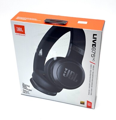 JBL by Harman  Live 675NC Wireless True Adaptive Noise Cancelling Headphones