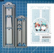 Bookmark Metal Cutting Dies Scrapbooking Crafts Embossing Stencils Decorative