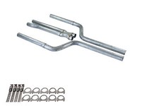 09-18 Dodge Challenger 5.7l V8 2.5 Dual Exhaust Kit No Muffler Rear Exit