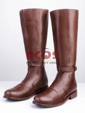Hot Sale~Obi Wan Kenobi Cosplay Boots Shoes Costom Made 
