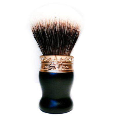 Saponificio Varesino Shaving Brush - Pewter / EbonEbony handle