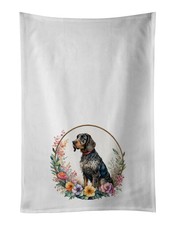 German Wirehaired Pointer Flowers Kitchen Dis...