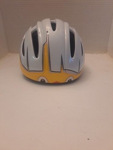 Lazer BOB Kleinkind Fahrradhelm - 46-51cm - Ei mit Kükenmuster (weiß & gelb) - Bild 2 von 6