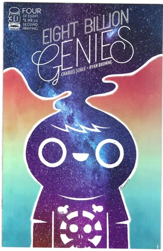 Eight Billion Genies Comic 4 Second Print Cover C Charles Soule Ryan Browne 2022