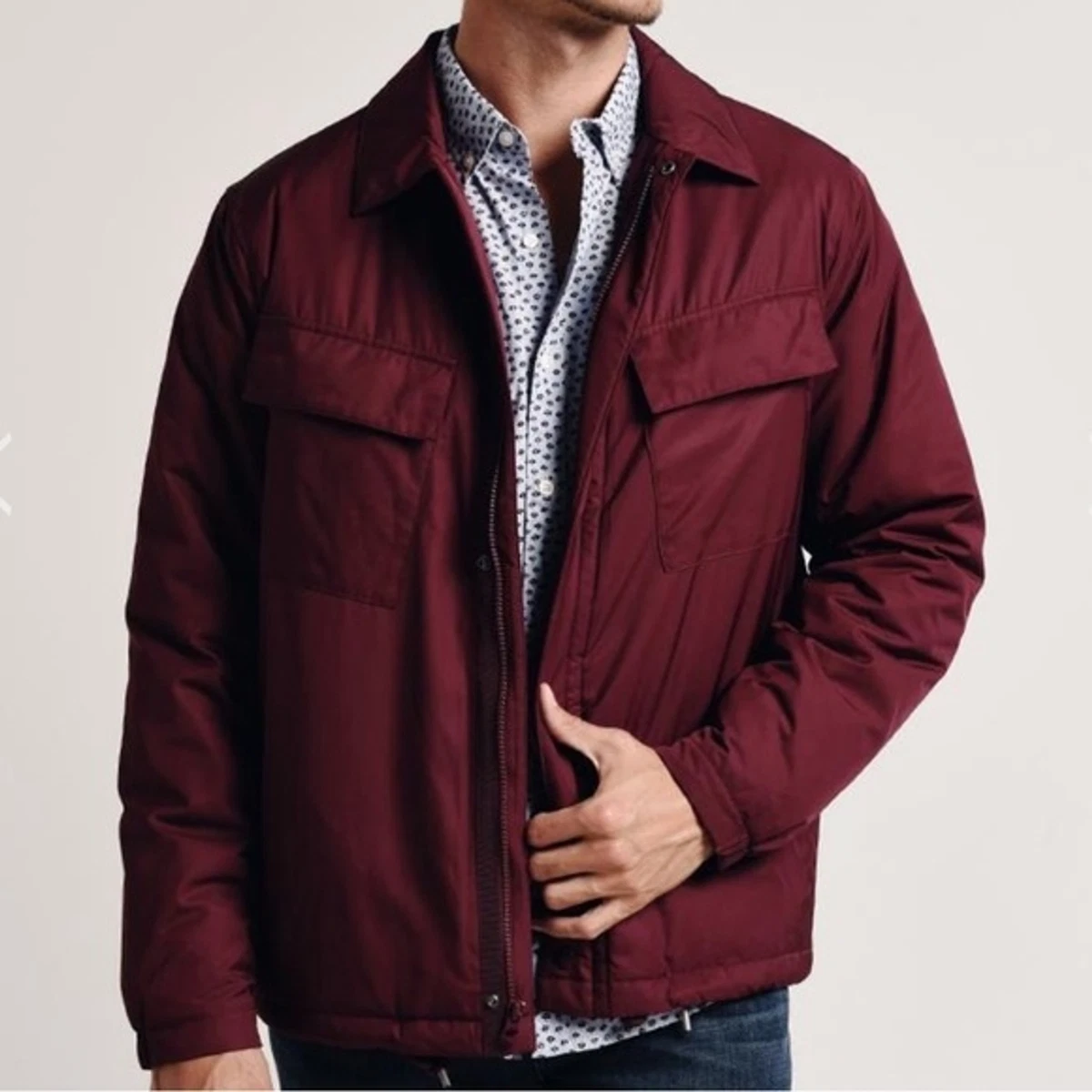 BONOBOS QUILTED COACHES JACKET Size Medium