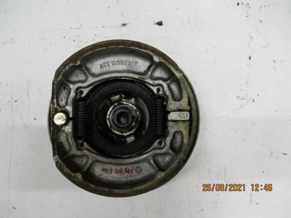 Front drum brake 41035-1331 1974 Kawasaki G5 G 5 100 - Image 3 of 4