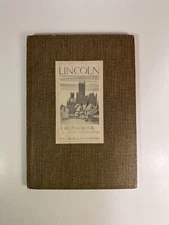 Lincoln: A Sketch-Book by Jasper Salwey (1928) - Rare Artistic Tribute! ✏️📖
