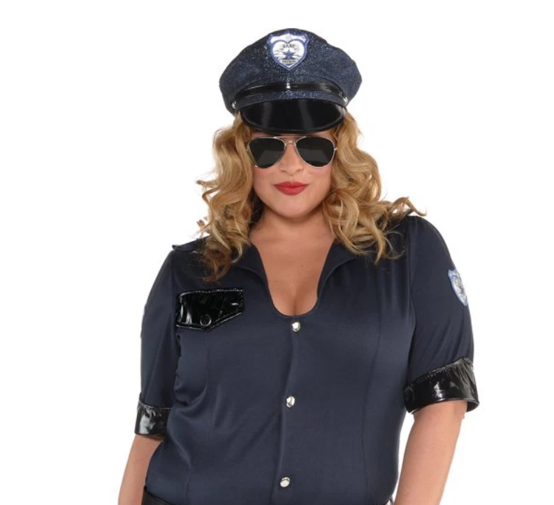 Sassy Police Shirt Adult Halloween Costume - Image 2 of 4