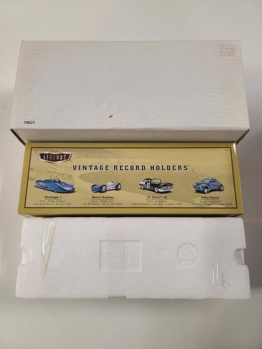 ホットウィール　REGENDS vintage record holder Vintage Record Holders Legends | Model Vehicle Sets | hobbyDB