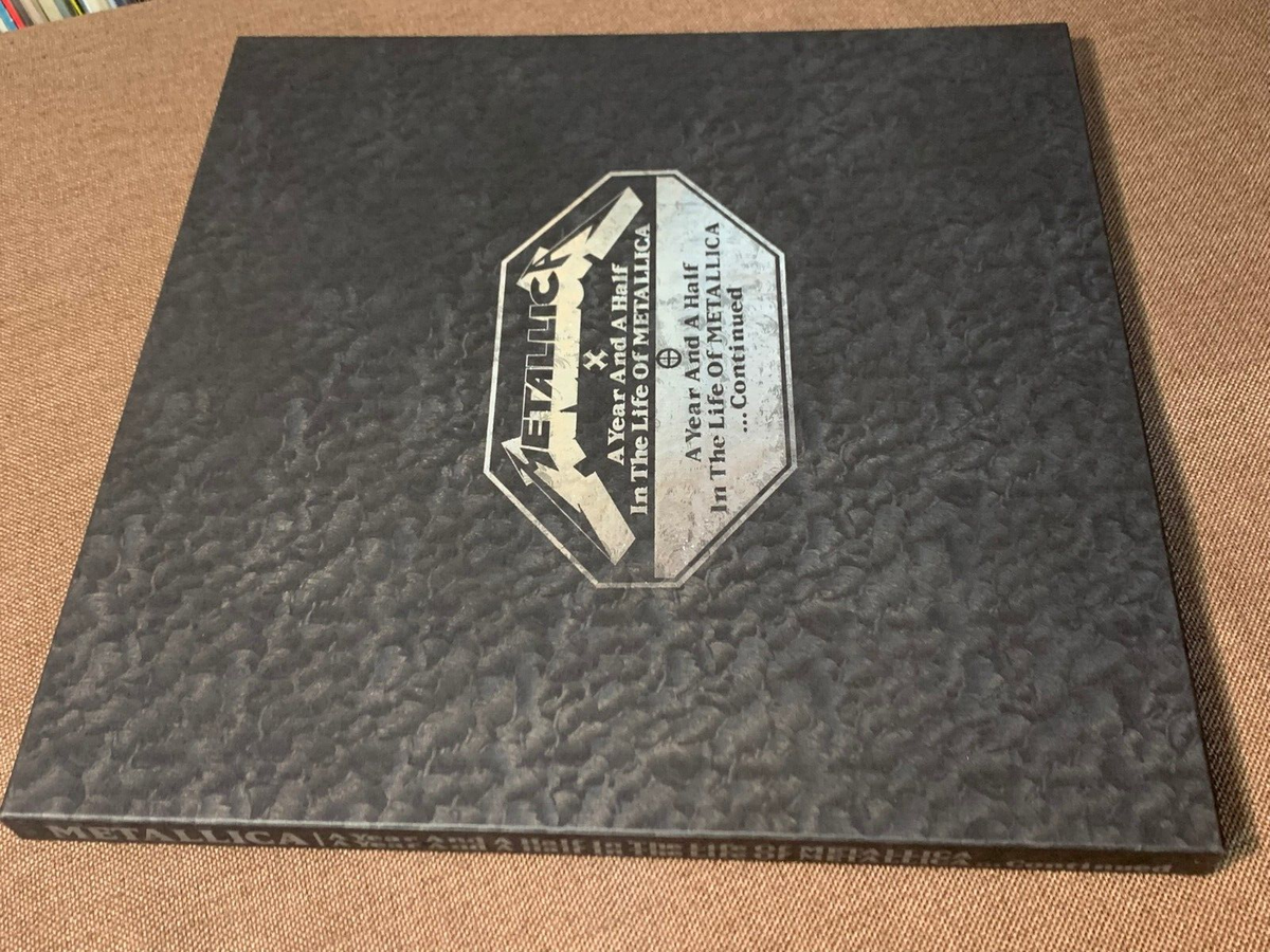 METALLICA A Year And A Half In The Life of JAPAN Laser Disc 3-LD