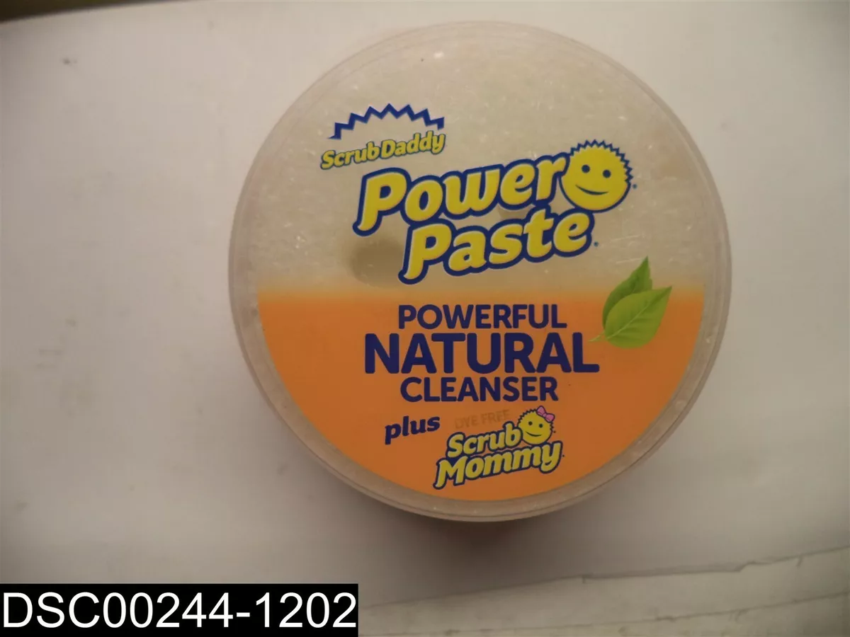 QTY=8.8 oz: Scrub Daddy Power Paste Powerful Natural Cleanser Plus Scrub  Mommy