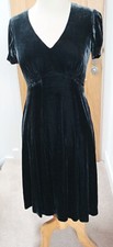 VINTAGE KEW VELVET DRESS UK SIZE 8