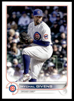 2022 Topps Update #US140 Mychal Givens    Chicago Cubs