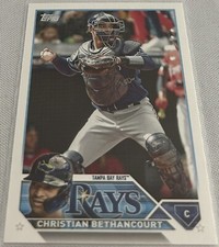 2023 Topps Update Series Baseball Christian Bethancourt Tampa Bay Rays #US94