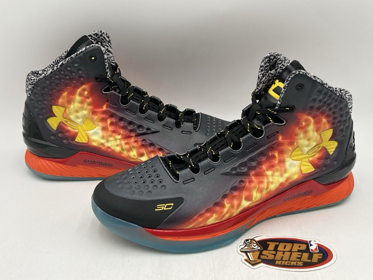 Under Armour Steph Curry 1 Retro Curry Jam 2024 Size 13 SAMPLE NBA