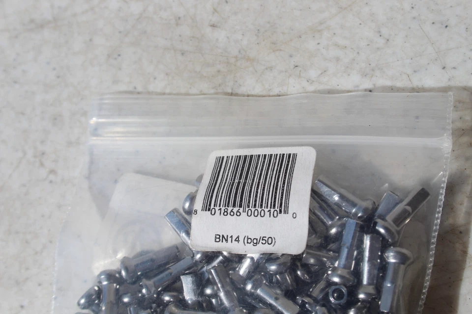 NUEVO Wheelsmith Duristan BN14 14MM SE714 - 50 boquillas para radios Foto 4 de 4