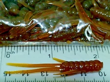 75 Package 2"CRICKETS Soft Plastic Baits Lures Crappies Bass Trout Walleye Lot