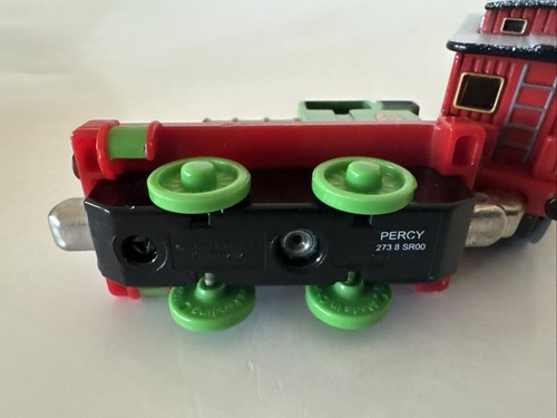 Thomas & Friends MR JOLLY’S CHOCOLATE Train Car 2002 RARE, Percy, Red Xmas - Picture 3 of 9