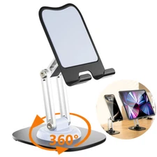 Adjustable Phone Tablet Desktop Stand Desk Holder Mount Cradle For iPad iPhone