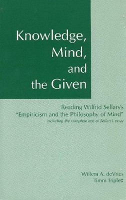 Willem A. DeVries Timm Triplett Wilfrid Se Knowledge, Mind & the  (Taschenbuch)