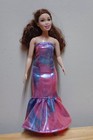 Curvy Barbie 11 1/2" Doll Clothing Metallic Multicolor Evening Gown and Coat — photo 2