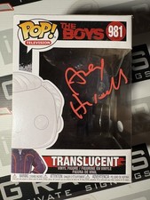 Alex Hassell Signed Translucent Funko Pop! Autograph ACOA - The Boys