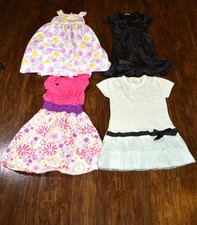 Girls Dress Clothing Lot Size 6 Various Styles Fall Spring Glitter Flowers