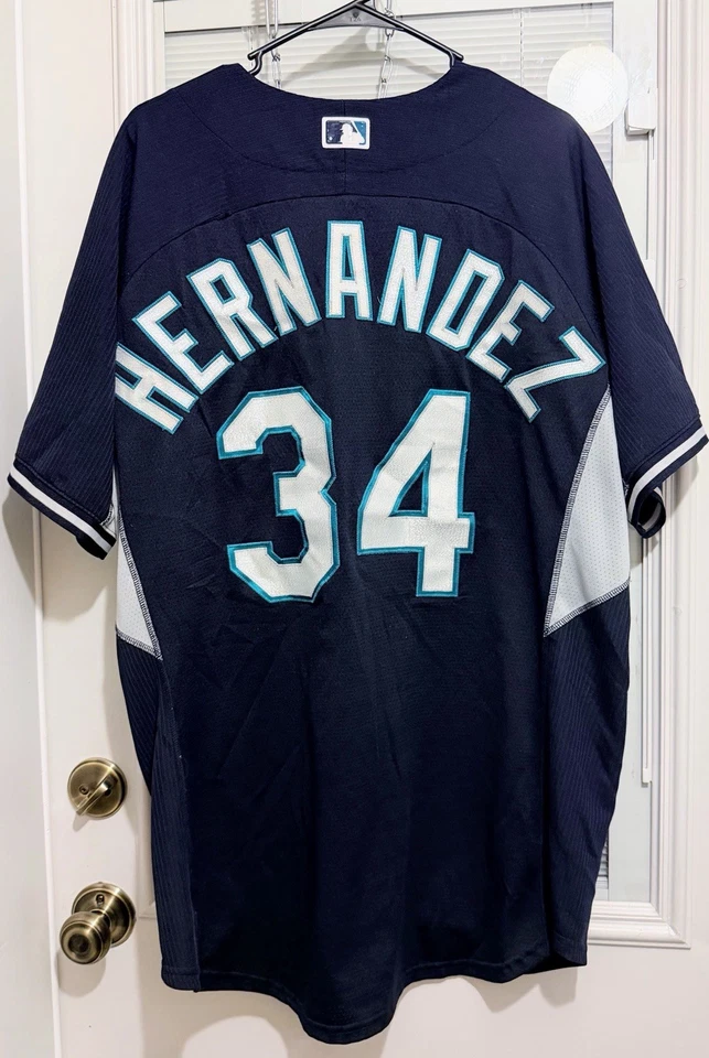 Camiseta de los Marineros de Seattle talla 48 Hernández #34 Foto 2 de 4