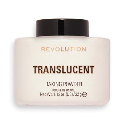 Revolution, Loose Baking Powder, Makeup 1.12 Ounce (Pack of 1), Translucent