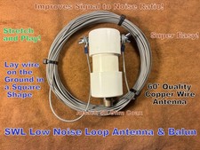 Loop on the Ground, Balun, antenna riduzione rumore, migliore rapporto segnale/rumore