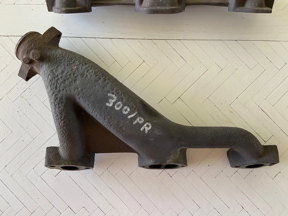 Pontiac Firebird 1969 68 rama larga puerto D colectores de escape - raro OEM par GM Foto 4 de 4