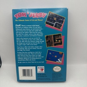 Tom & Jerry The Ultimate Game of Cat and Mouse NES 1991 OTTIMO CIB completo