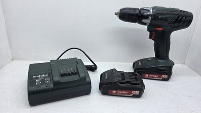 Metabo BS 18 Li Akkuschrauber Mit zwei Akkus und Ladegerät SC 60  Plus Top