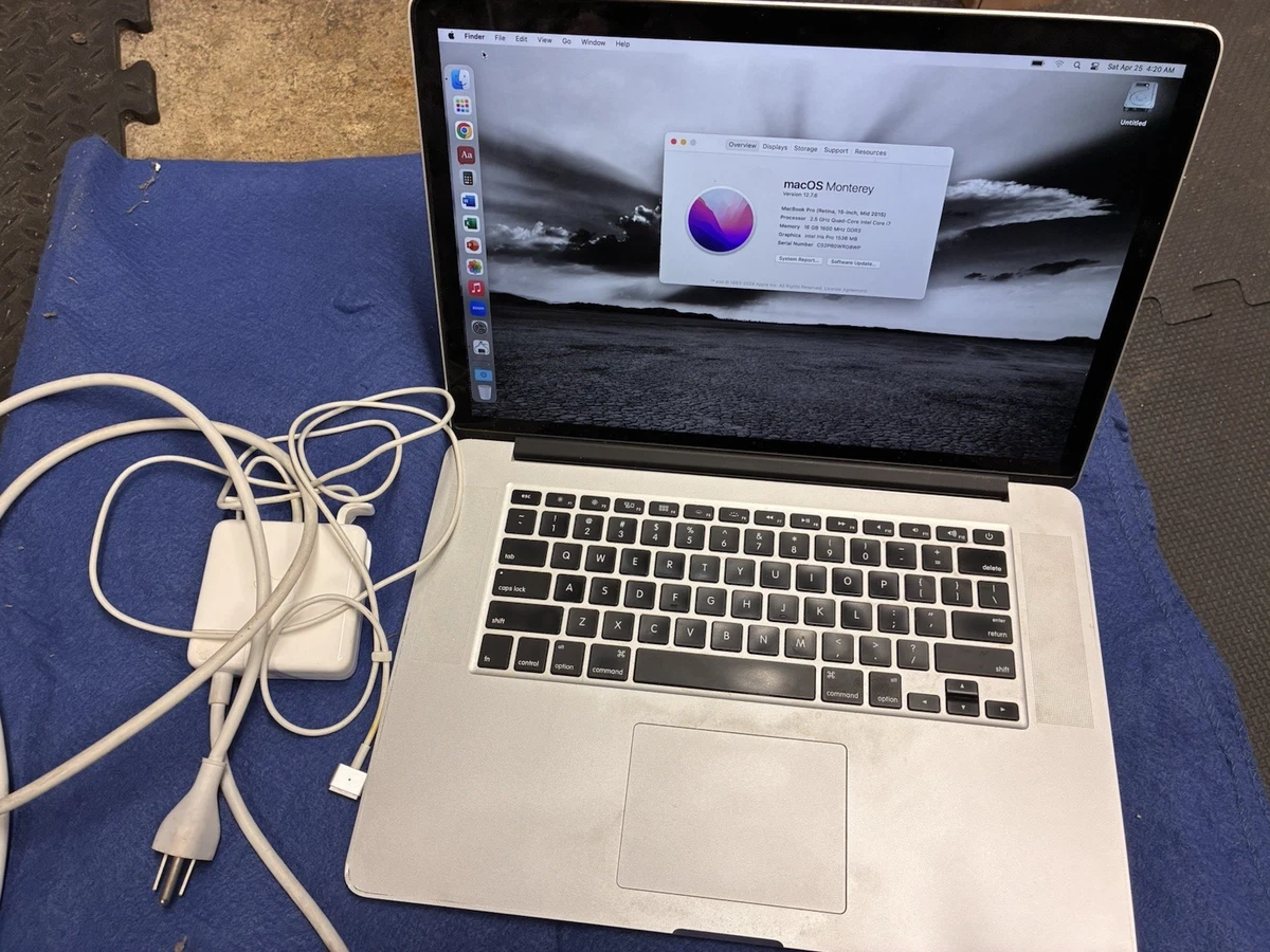 Preços baixos em 2015 Apple MacBook Pro Laptops | eBay