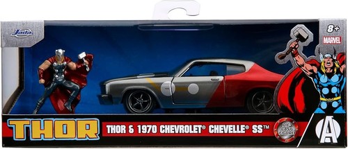 Chevrolet Chevelle SS 1970 Marvel Thor x (coche modelo diecast 1:32 Jada/GM/Marvel) - Imagen 2 de 2