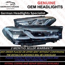 2023 BMW 5 SERIES G30 G31 F90 M5 LED HEADLIGHT LEFT OR RIGHT SIDE GENUINE OEM