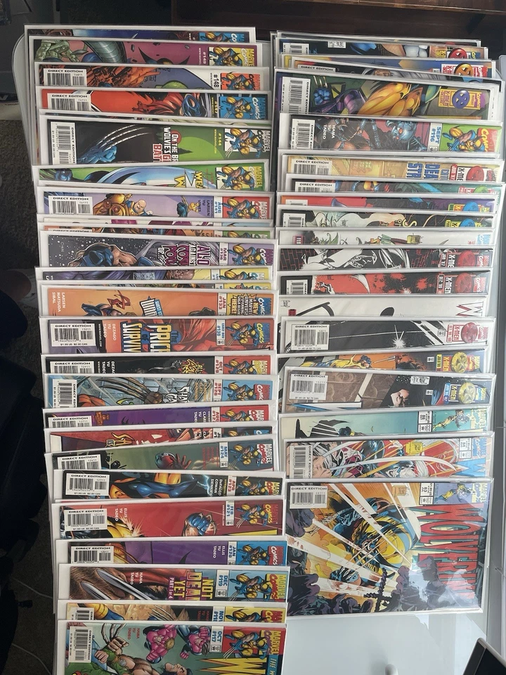 Wolverine Run Lot of 40 issues Marvel Comics 90s run - Image 2 of 4