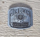 Jim Beam Kentucky Straight Bourbon Whiskey Sour Mash 3" Belt Buckle — photo 2
