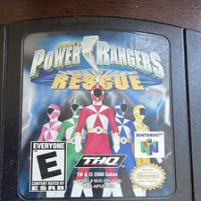 THQ Power Rangers: Lightspeed Rescue N64 Cartridge Only, tested and stored 2020