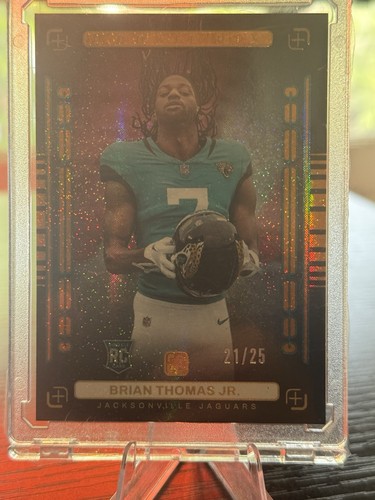 2024 Panini Photogenic - Rookie Pix Brian Thomas Jr. #15 Orange /25 (RC)